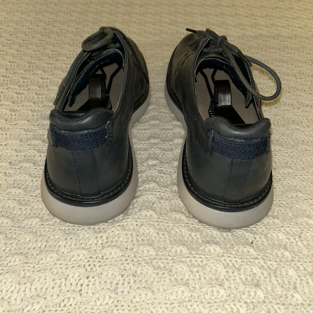 Mark Nason Mako Corey 68308 NVY Men's Size 9 Navy Blue Dress Shoes White Sole